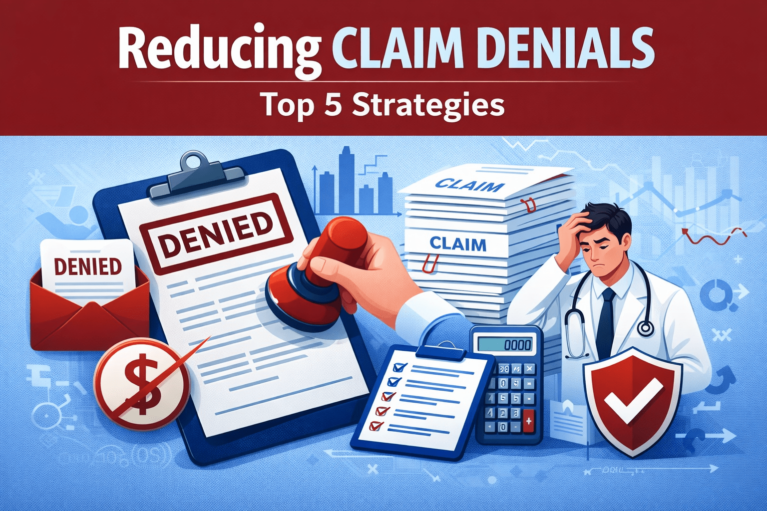 Reducing Claim Denials: Top 5 Strategies